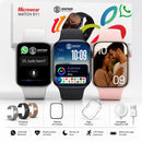 Relógio Smartwatch Ultra Microwear S11 Mini 42mm Responde WhatsApp Chat GPT 2 Pulseiras+ Brindes