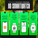 Smartwatch Microwear S11 Mini Series 11 42mm com GPS, WhatsApp e NFC