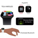 Relógio Smartwatch Ultra Microwear S11 Mini 42mm Responde WhatsApp Chat GPT 2 Pulseiras+ Brindes