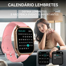 Smartwatch H9 Curve 2,01" HD – Tela Curva, Chamadas, Mensagens e Modos Esportivos