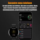 AURAFIT X37: Smartwatch 1,38" com Chamadas, Mensagens e Modos Esportivos