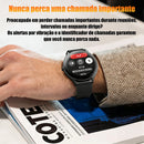AURAFIT X37: Smartwatch 1,38" com Chamadas, Mensagens e Modos Esportivos