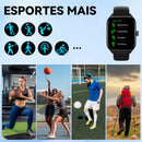 Smartwatch H9 Curve 2,01" HD – Tela Curva, Chamadas, Mensagens e Modos Esportivos