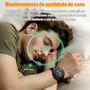AURAFIT X37: Smartwatch 1,38" com Chamadas, Mensagens e Modos Esportivos