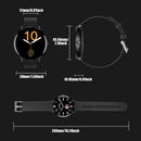 AURAFIT X37: Smartwatch 1,38" com Chamadas, Mensagens e Modos Esportivos
