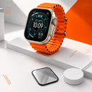 Relogio Smartwatch S9 Ultra Bluetooth 49mm Inteligente Titanium NFC Chamadas Notificações Pulseira Extra