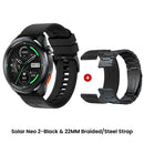 Smartwatch Haylou Solar Neo 2 1,43" AMOLED – Chamadas Bluetooth e 150+ Modos Esportivos