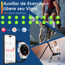 AURAFIT 1,43” AMOLED GPS – Smartwatch Esportivo com Chamadas e +100 Modos