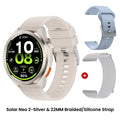 Smartwatch Haylou Solar Neo 2 1,43" AMOLED – Chamadas Bluetooth e 150+ Modos Esportivos
