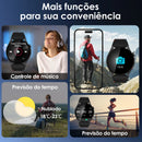 Smartwatch  Aurafit  Trek2  AMOLED com GPS, Chamadas e Monitoramento de Saúde