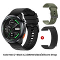 Smartwatch Haylou Solar Neo 2 1,43" AMOLED – Chamadas Bluetooth e 150+ Modos Esportivos