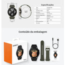 Smartwatch  Aurafit  Trek2  AMOLED com GPS, Chamadas e Monitoramento de Saúde