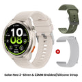 Smartwatch Haylou Solar Neo 2 1,43" AMOLED – Chamadas Bluetooth e 150+ Modos Esportivos