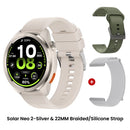 Smartwatch Haylou Solar Neo 2 1,43" AMOLED – Chamadas Bluetooth e 150+ Modos Esportivos