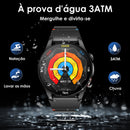 Smartwatch  Aurafit  Trek2  AMOLED com GPS, Chamadas e Monitoramento de Saúde