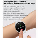 Smartwatch 8 Mini GPS com Chamadas Bluetooth, Monitor de Saúde, NFC, Bússola e Resistência à Água IP68