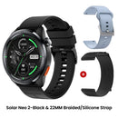 Smartwatch Haylou Solar Neo 2 1,43" AMOLED – Chamadas Bluetooth e 150+ Modos Esportivos