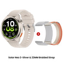 Smartwatch Haylou Solar Neo 2 1,43" AMOLED – Chamadas Bluetooth e 150+ Modos Esportivos