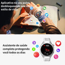AURAFIT 1,43” AMOLED GPS – Smartwatch Esportivo com Chamadas e +100 Modos