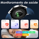 Smartwatch AURAFIT AM29 AMOLED 1,43” – 100+ Modos Esportivos e Monitor de Saúde