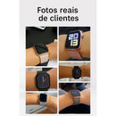 Smartwatch GS10 Mini Relógio Inteligente Chat GPT 42MM Recebe Chamadas Opção 2 Pulseiras