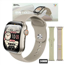 Smartwatch BW10 Mini Série 10 38mm – Chamadas Bluetooth, AMOLED, NFC e Monitoramento